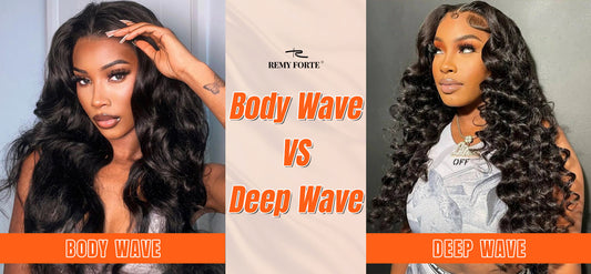 body wave VS deep wave remyforte hair