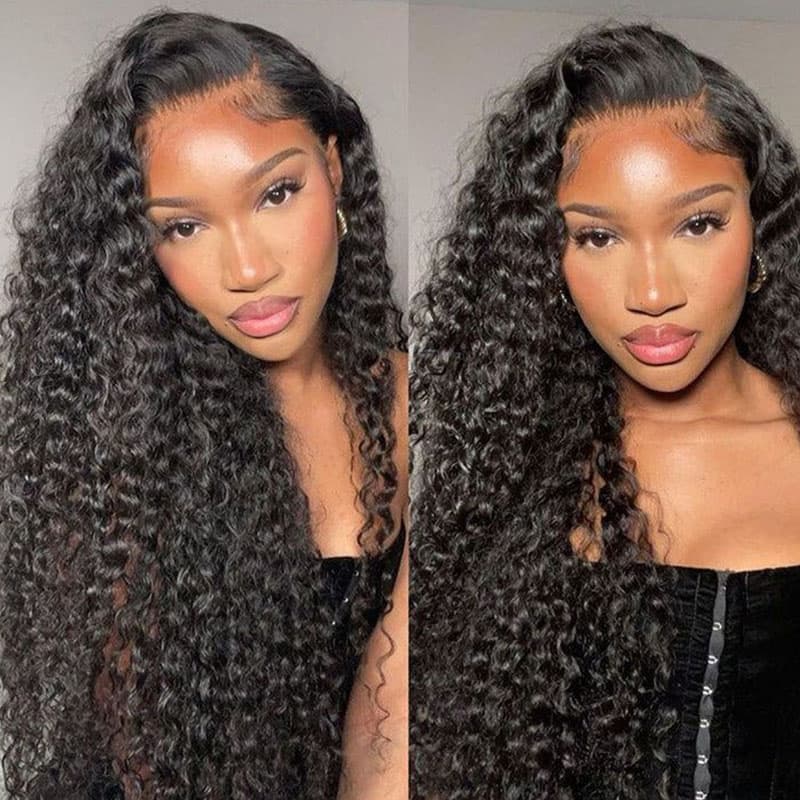 wear and go wig human hair black wigs