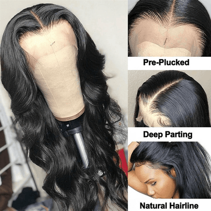 Bogo Free Body Wave 13×4 Lace And Free Bob Lace Frontal Wig