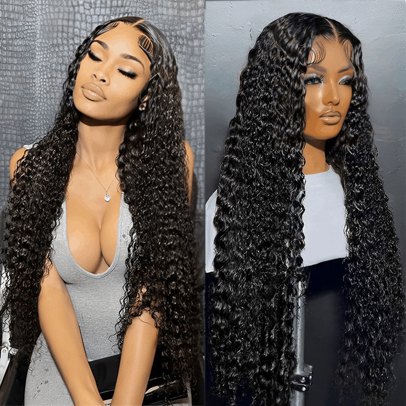 $99 Flash Sale Kinky Curly 4×4 Lace Closure Wig Human Hair Natural Black Color For Brand Day
