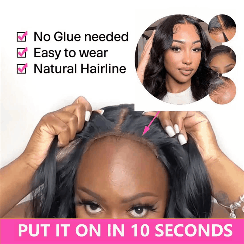 $99 Flash Sale Wear and Go Body Wave Glueless Lace Wigs Human Hair For Brand Day