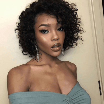 pixie cut lace wig human hair wig short cut