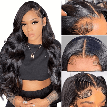 100% Virgin Human Hair Wigs Cand Be Style To Cornrow Braids