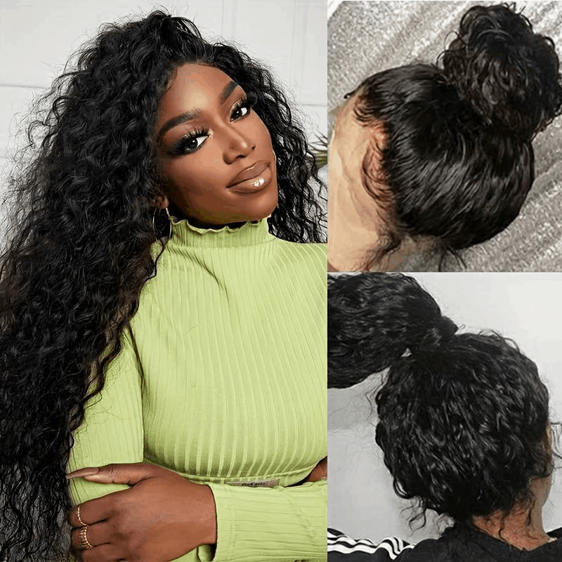 Anniversary Sale Pull And Go 360 Lace Frontal Wig Glueless Human Hair