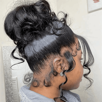 Anniversary Sale Pull And Go 360 Lace Frontal Wig Glueless Human Hair