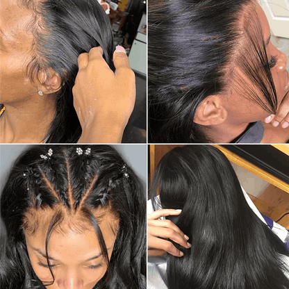 Anniversary Sale Pull And Go 360 Lace Frontal Wig Glueless Human Hair