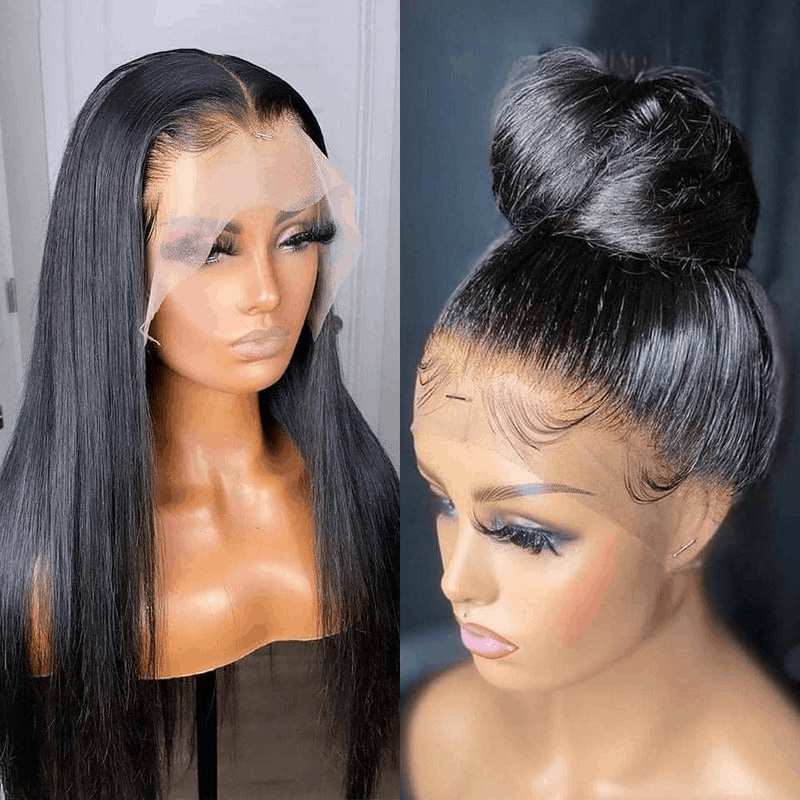 Flash Sale 360 Lace Front Wig Virgin Human Hair Natural Looking Pull & Go 360 Lace Wigs 180% Density