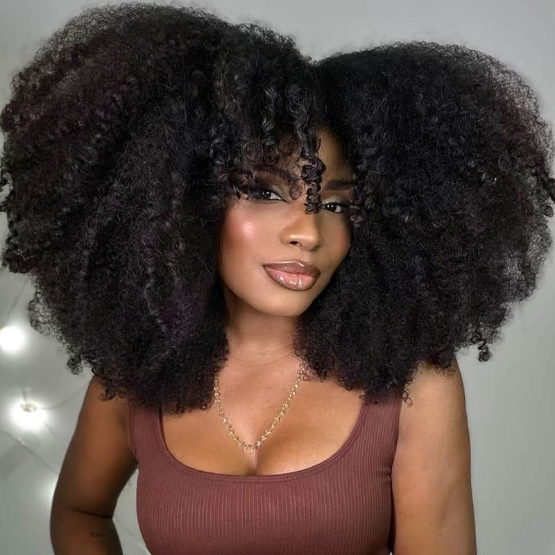 afro kinky bulk hair