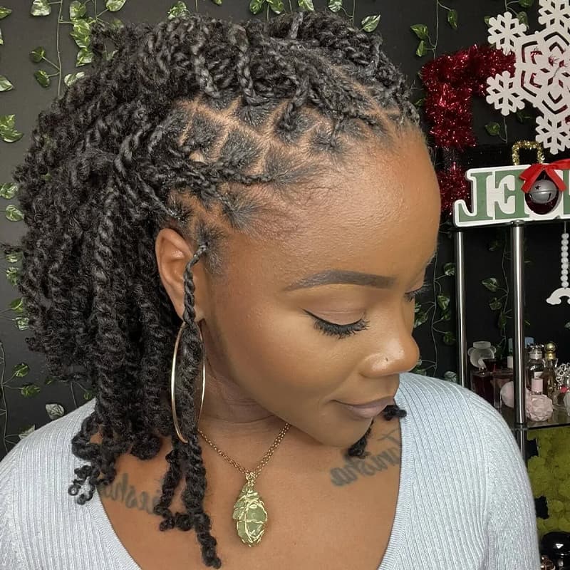 black color afro kinky human hair