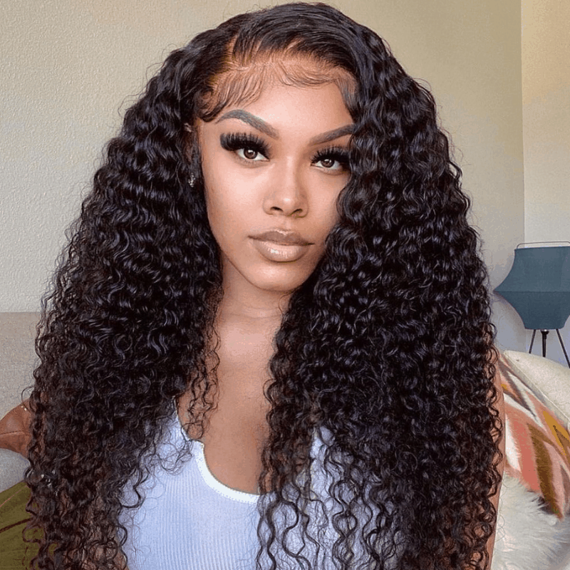 pre cut lace wig black hair perfect hairline