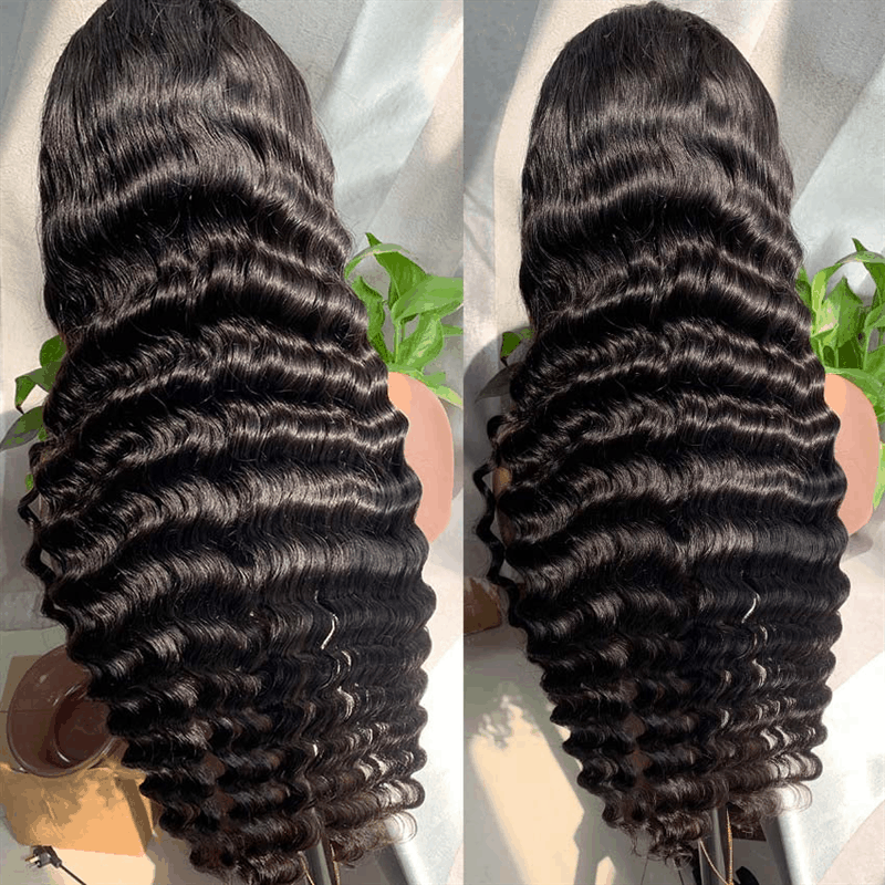 New Arrival Real Thin HD Lace Wigs Loose Deep Wave Skin Melt Lace Human Hair Wigs Glueless Wigs