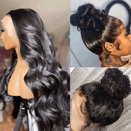 Remyforte Body Wave 360 Lace Frontal Wigs Human Hair