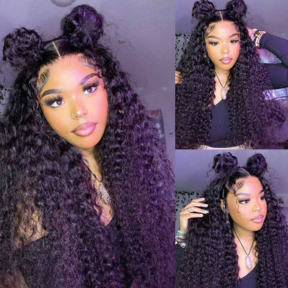 Flash Sale 360 Lace Frontal Wig Super Natural Pre Plucked Pull And Go 360 Wig Human Hair Wigs 180% Density 360 Wig