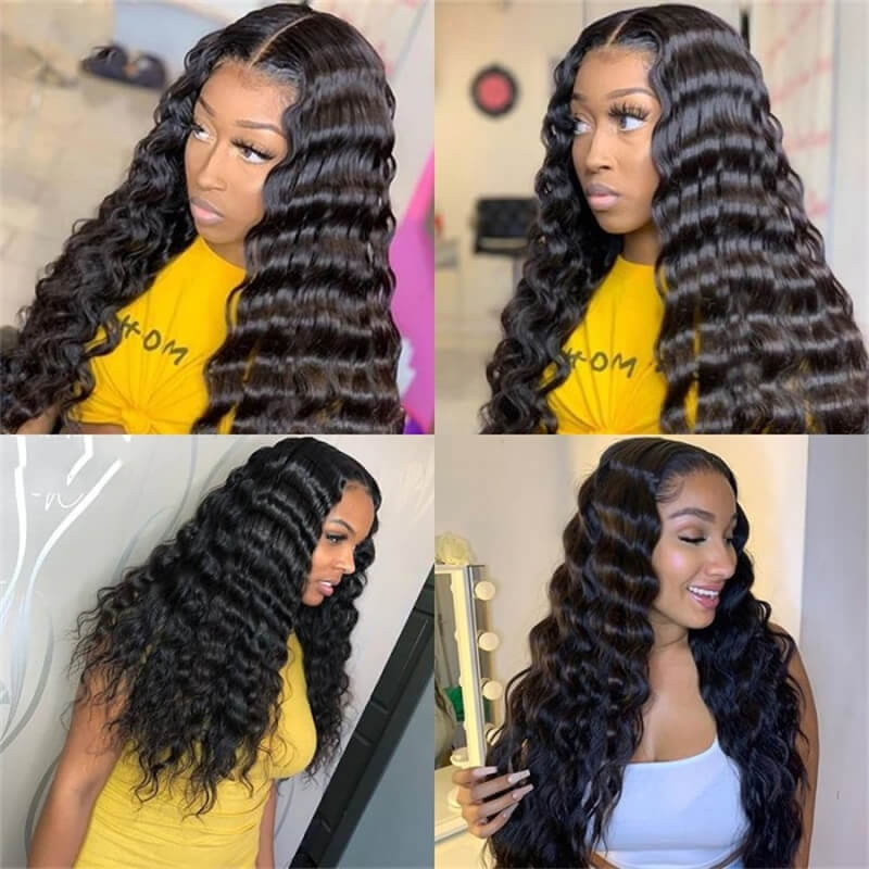 Remy Forte 3 Bundles Loose Deep Wave Hair Bundles On Sale 12-26 Inch 100% Human Hair