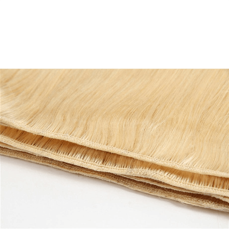 Remy Forte 613 Color Straight Hair Weaves 4 Bundles Blonde Straight Human Hair