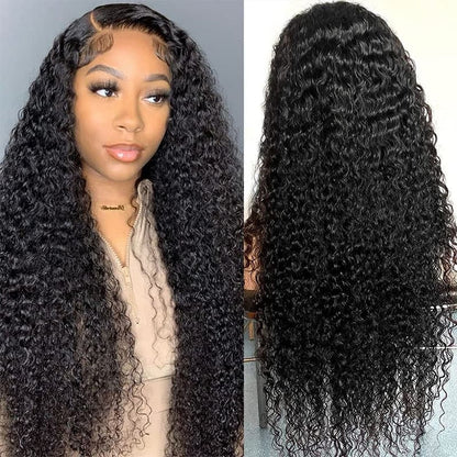 deep wave wear and go lace closure wigs