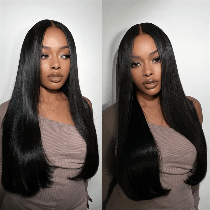 9×6 Parting Max Lace Straight And Body Wave Wear Go Glueless Mini Knots All Day Comfort Fit Wig