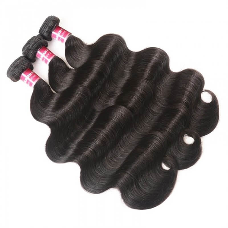 Brazilian Straight Body Wave Affordable Unprocessed Virgin Human Hair 1 Bundle 3 Bundles Human Hair Weave