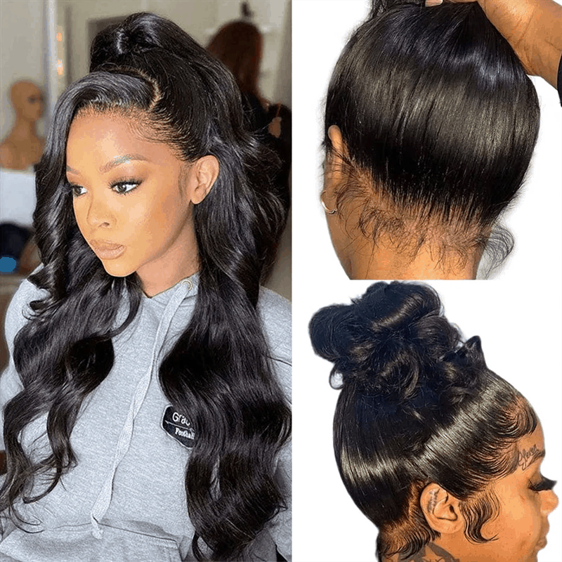 remyforte virgin human hair body wave wigs