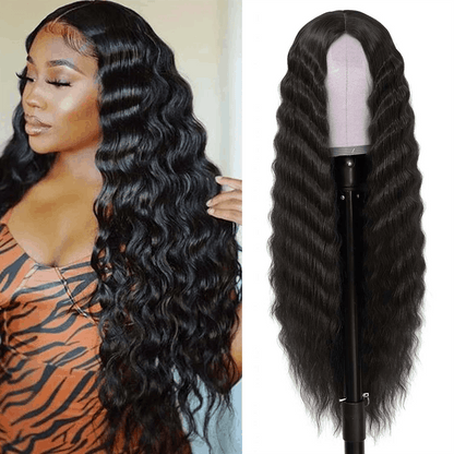 Best Quality 4×6 Pre Cut Lace Loose Deep Wave Human Hair Wig Wear Go Glueless Wig