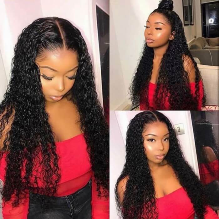 Remy Forte Curly Hair 3 Bundles Brazilian Human Hair Weave Can Be Dyed And Bleached