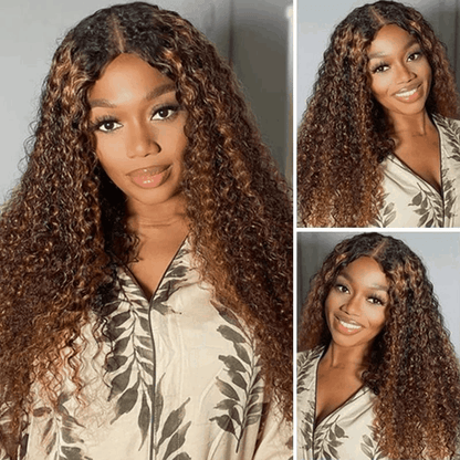 curly human hair lace front wigs very natural
