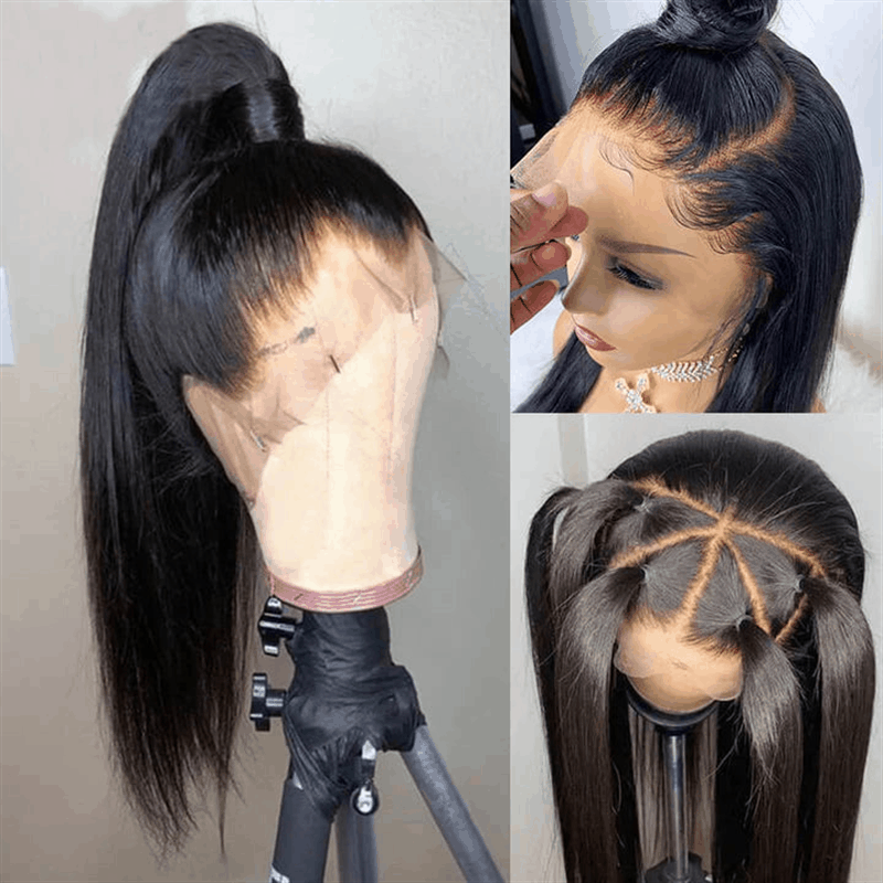 Remy Forte Full Lace Wig Straight Natural Color
