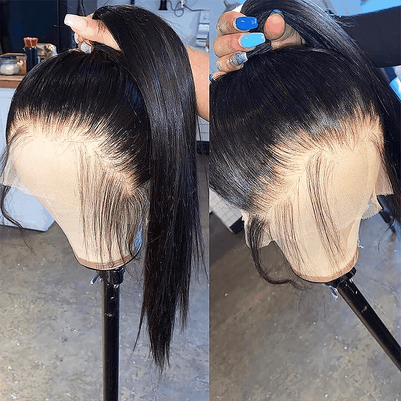 full lace wigs can be styled high ponytail hairstyle 