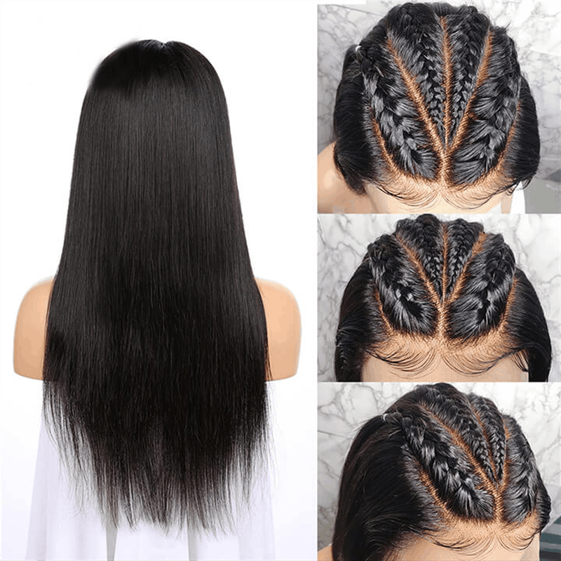 untangled smooth hair for braiding hairstyles