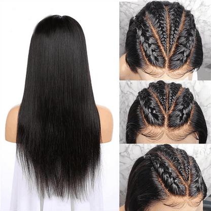 untangled smooth hair for braiding hairstyles