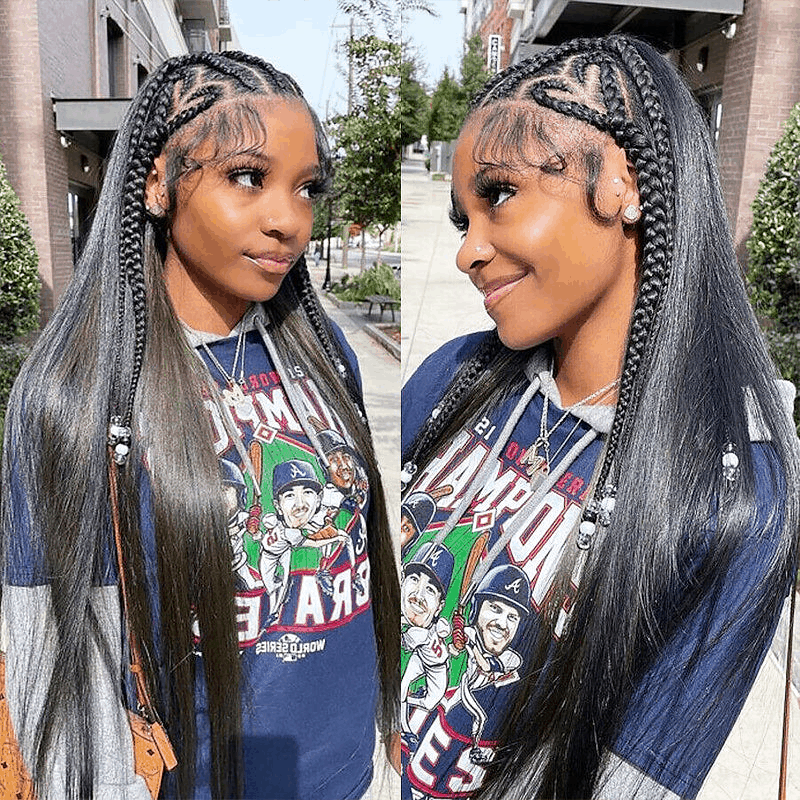 full lace wigs human hair allow to style freely