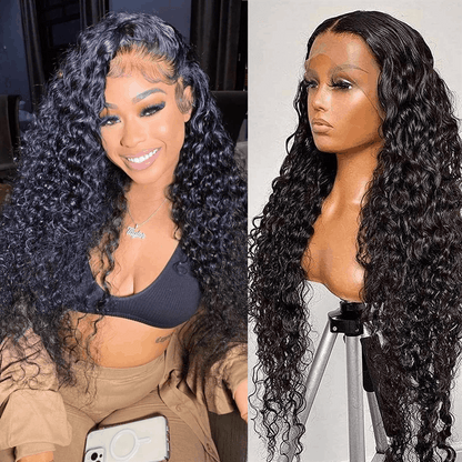 Glueless Lace Wigs 4×4 And 13×6 Kinky Curly Wig Human Hair Wigs 180% Density With Baby Hair