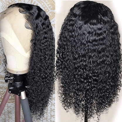 Glueless Lace Wigs 4×4 And 13×6 Kinky Curly Wig Human Hair Wigs 180% Density With Baby Hair