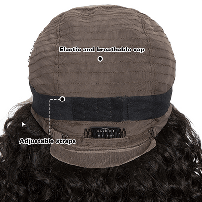 Glueless Lace Wigs 4×4 And 13×6 Kinky Curly Wig Human Hair Wigs 180% Density With Baby Hair