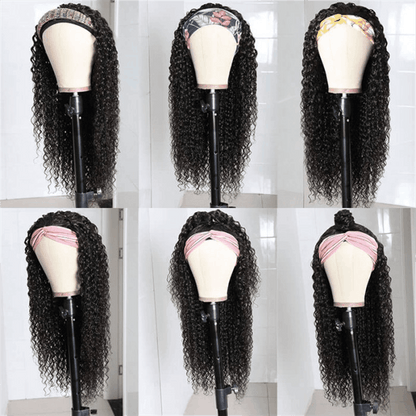 Changeable Headband Wigs Easy To Install For Beginners