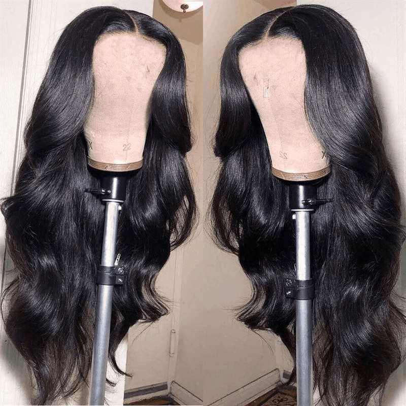 black hair glueless lace wigs