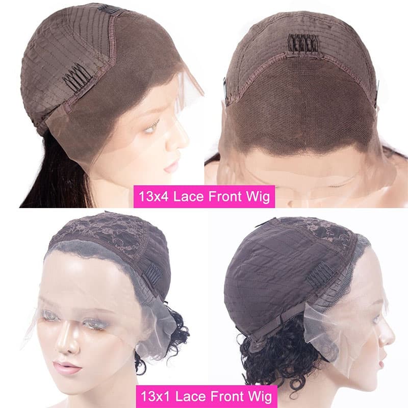 inside structure of 13×4 lace front wig
