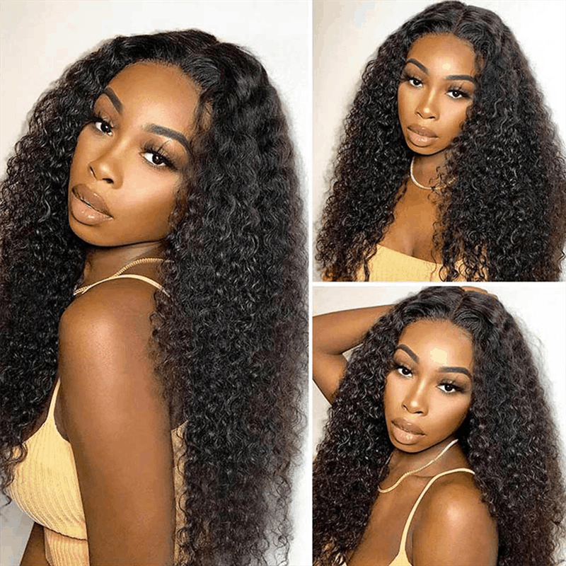 wear and go wigs black kinky curly hairstyle