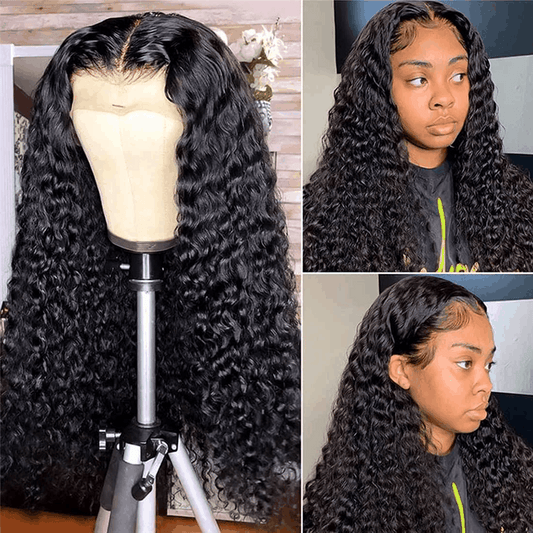 Kinky Curly HD Transparent Lace Wig Invisible 4×4 And 13×4 And 13×6 Lace Front Wigs Online Sale