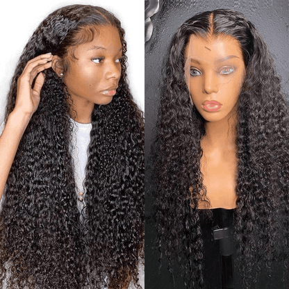 Kinky Curly HD Transparent Lace Wig Invisible 4×4 And 13×4 And 13×6 Lace Front Wigs Online Sale