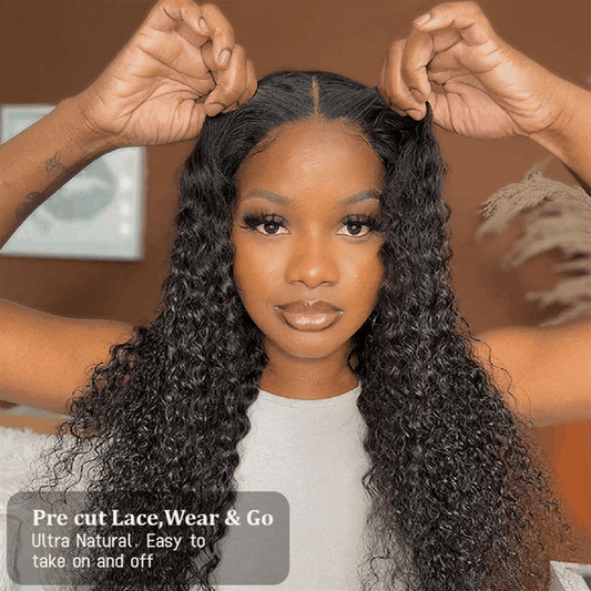 remy forte pre cut lace wear and go glueless wigs