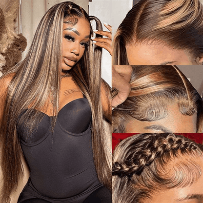 piano color wigs for black women highlight hair