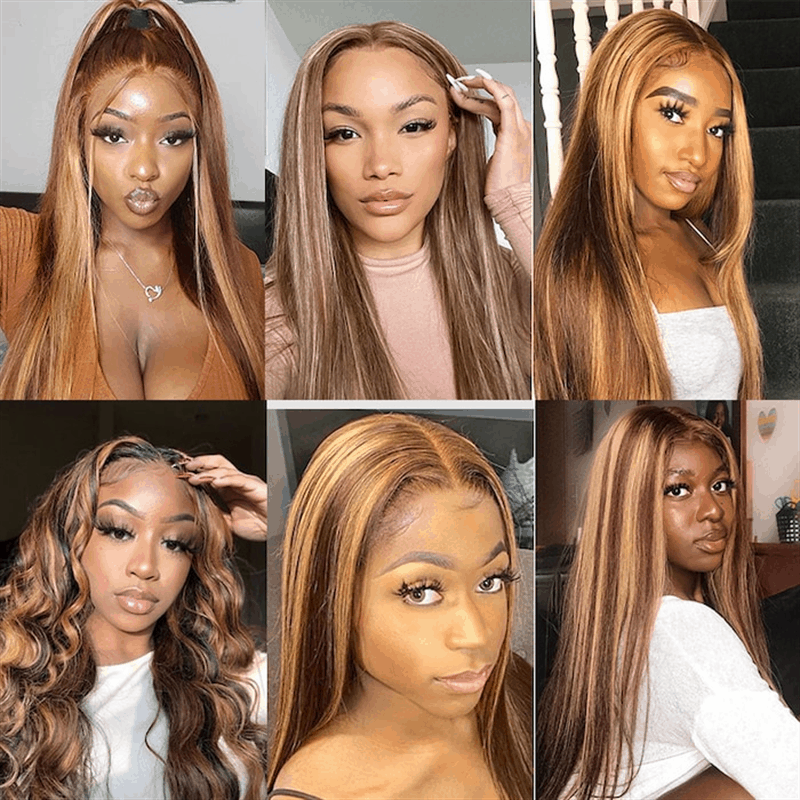 different ways to style honey blonde highlight hair