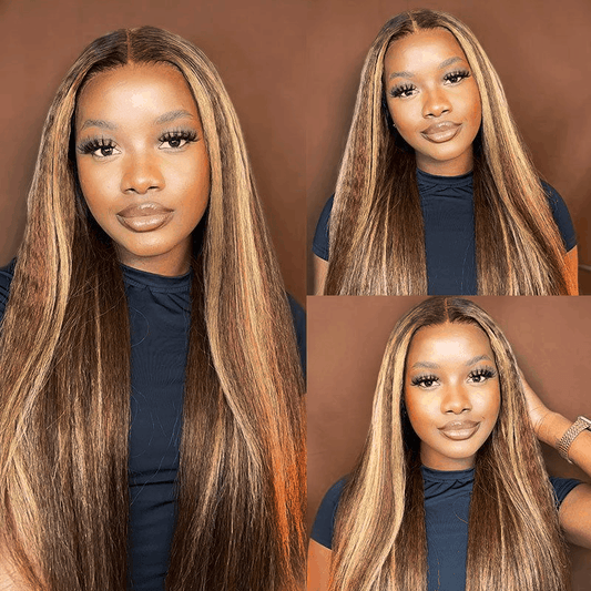 remyforte highlight wig wear and go colored wigs