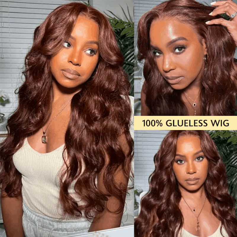 glueless wigs wear and go wigs body wave hairstyle