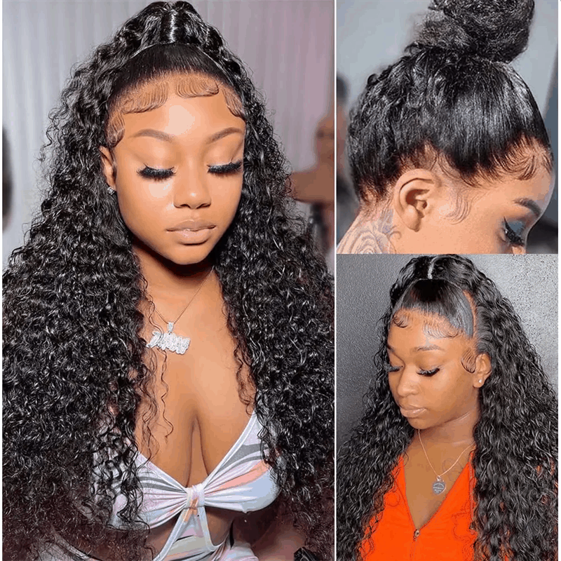 Remyforte Water Wave Pull And Go 360 Lace Wigs