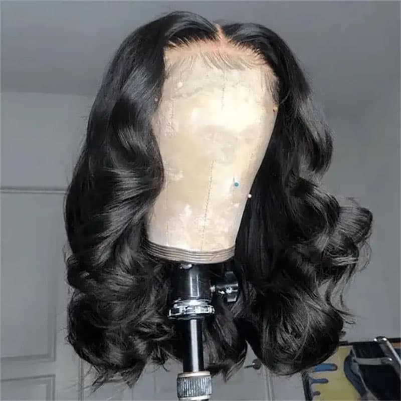 curly human hair wear and go wigs