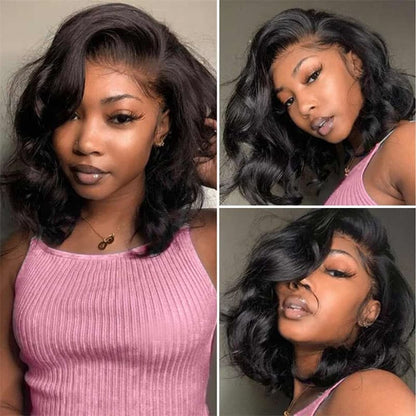 curly bob wigs wear and go wig