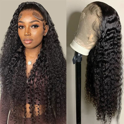 Wear Go Wig Deep Wave 6×4 Pre Cut Lace Glueless Human Hair Pre Plucked