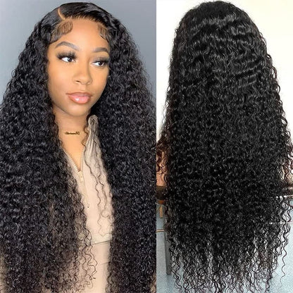 Wear Go Wig Deep Wave 6×4 Pre Cut Lace Glueless Human Hair Pre Plucked